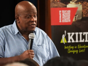 Professor Jonathan Jansen addressing teachers during KILT’s Class Fix 2026 workshop in Knysna.